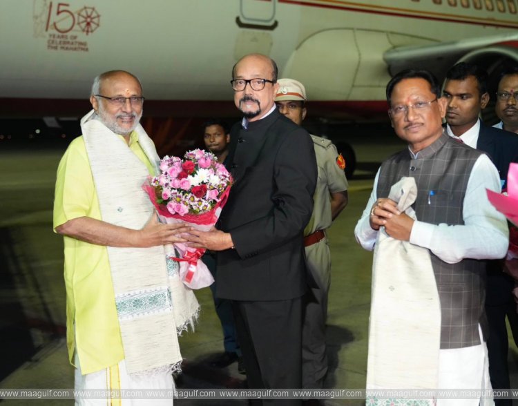Vice-President C. P. Radhakrishnan Begins Maiden Visit to Chhattisgarh