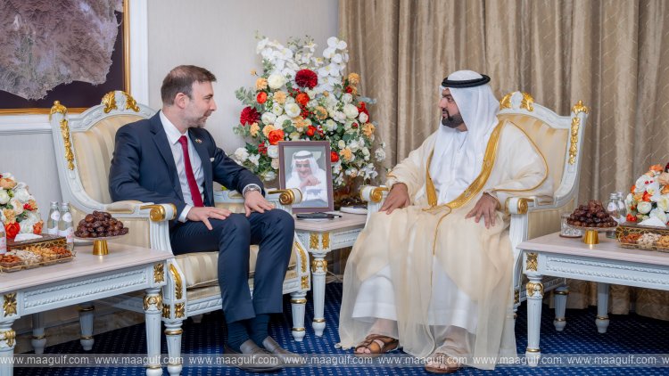 Crown Prince of Fujairah receives ambassadors of Ecuador, Mongolia, Lebanon