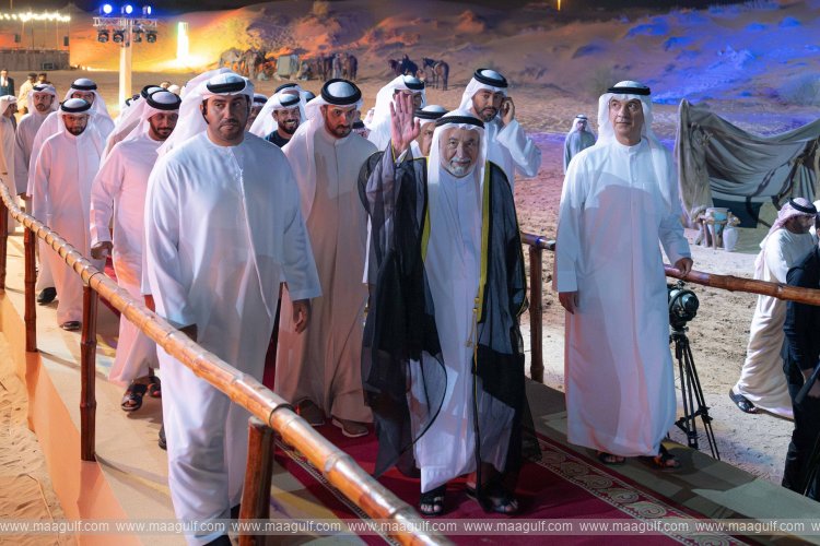 Sharjah Ruler attends opening of 9th ‘Desert Theatre Festival’