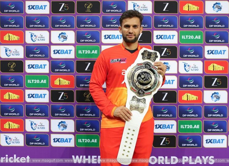 DP World ILT20’s signature belts spark fresh competition among players