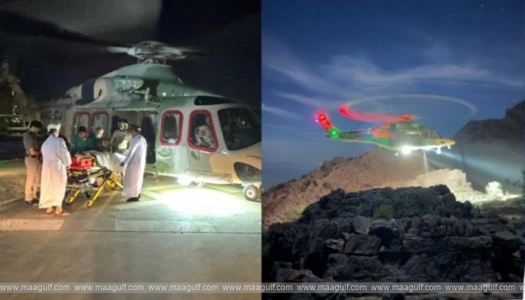 గాయపడ్డ ఆసియా ప్రవాసి ఎయిర్ లిఫ్ట్..!!