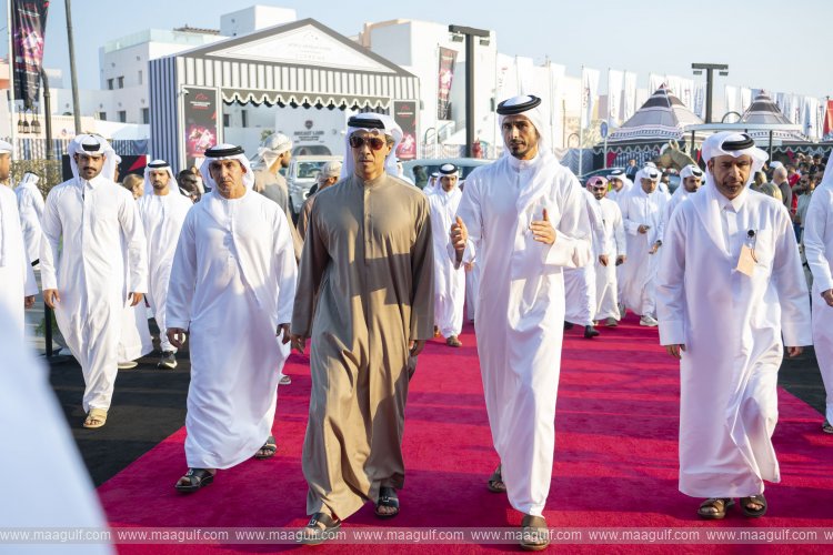 Mansour bin Zayed attends World Arabian Horse Championship Supreme in Doha