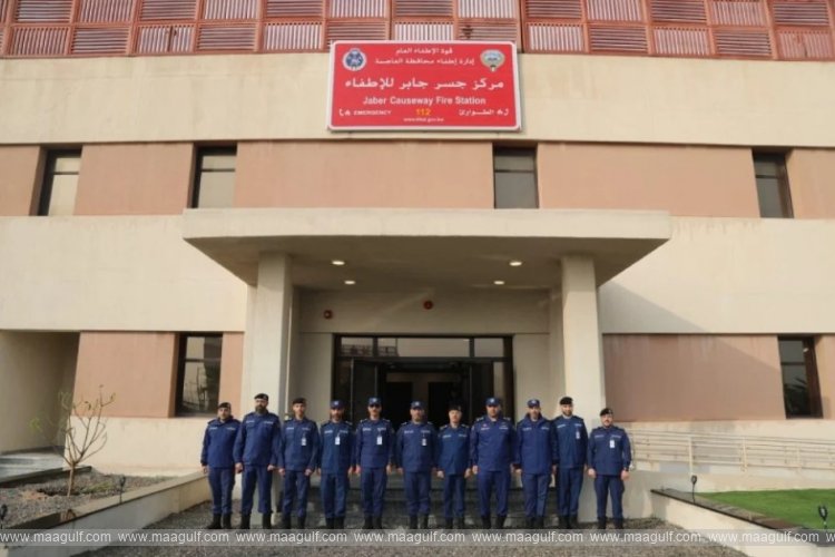 అల్-జౌన్, షేక్ జాబర్ కాజ్‌వే లో అగ్నిమాపక కేంద్రాలు..!!
