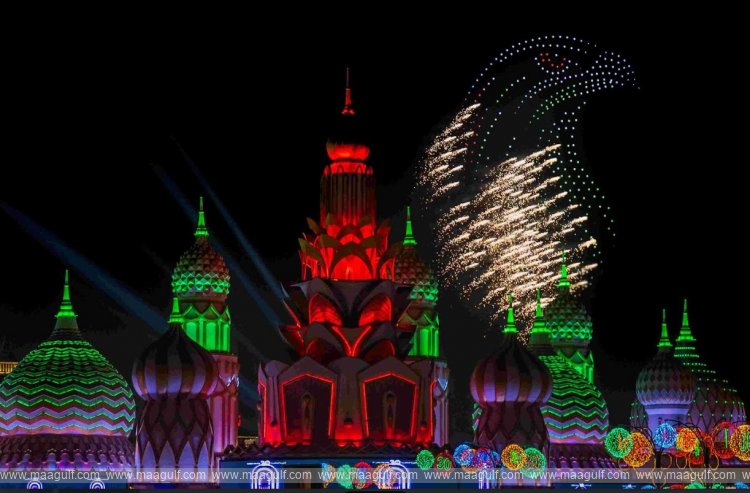 Global Village celebrates the UAE’s 54th Eid Al Etihad with a magical drone show, inspiring Emirati Hawa Operetta and stunning firework displays