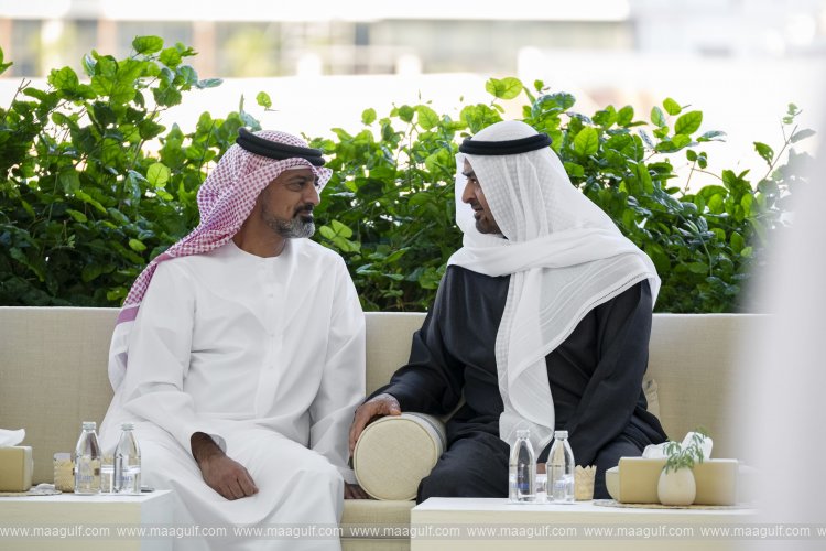 UAE President receives Crown Prince of Ajman