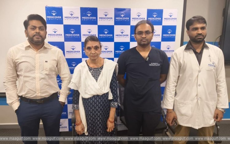 మెడికవర్ హాస్పిటల్స్ లో \'న్యూరో స్టెంటింగ్\' ద్వారా 69 ఏళ్ళ మహిళ కొత్త జీవితం