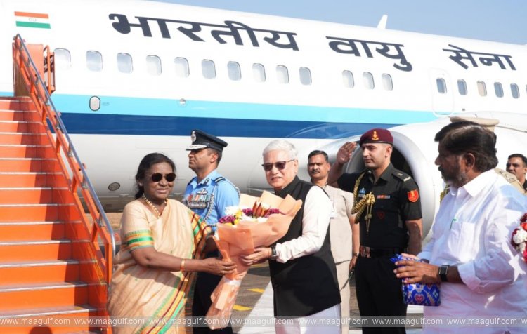 శీతాకాల విడిది కోసం హైదరాబాద్‌కు చేరుకున్న రాష్ట్రపతి