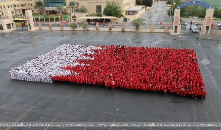 Indian school enters Bahrain\'s Golden Book of Records..!!