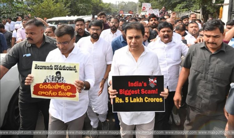 Hyderabad: KTR\'s visit to block transfer of industrial lands