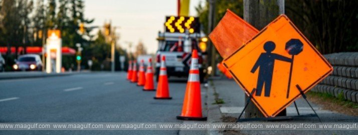 షేక్ జాబర్ అల్-అహ్మద్ అల్-సబా స్ట్రీట్‌ మూసివేత..!!