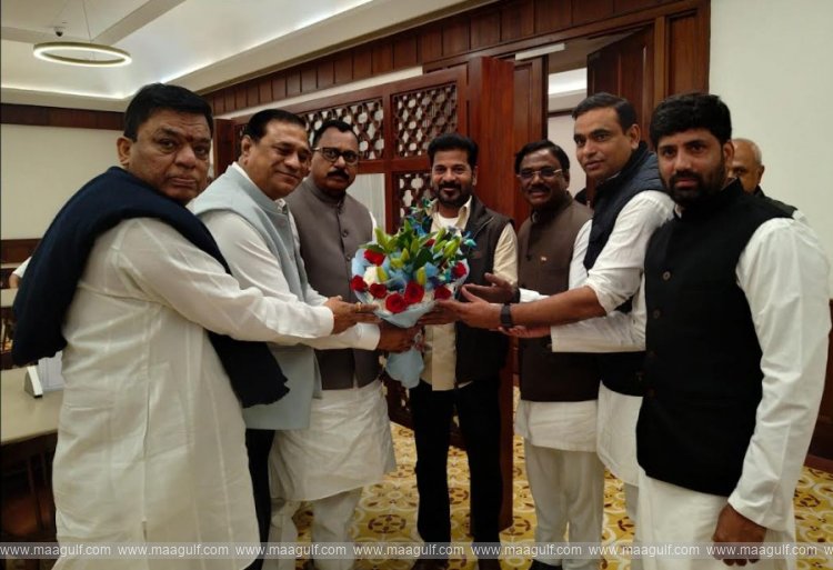 తెలంగాణ రైజింగ్ గ్లోబల్ సమ్మిట్ విజయం పై సీఎం రేవంత్ ని అభినందించిన ఎంపీలు