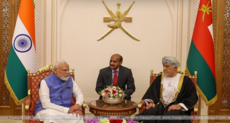 PM Modi arrives in Muscat on last leg of three-nation tour