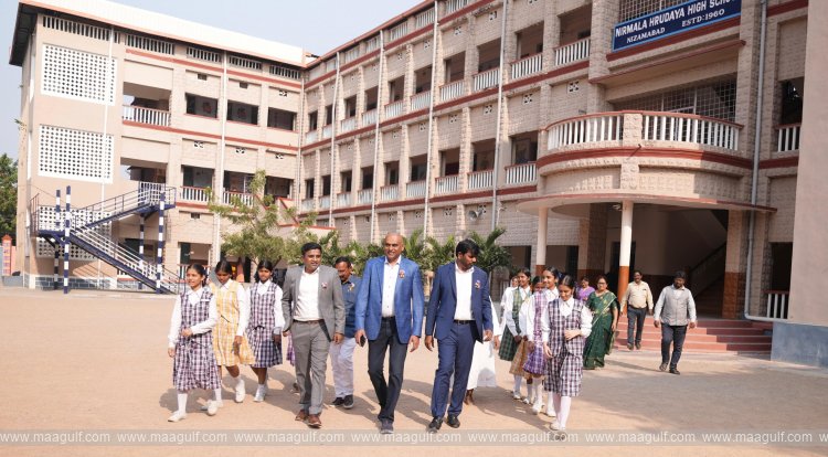 నిజామాబాద్‌లో విద్యార్ధుల కోసం NATS దాతృత్వం