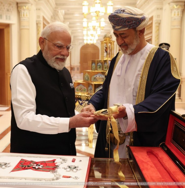 ప్రధాని మోదీకి ‘ఆర్డర్ ఆఫ్ ఒమన్’ పురస్కారం