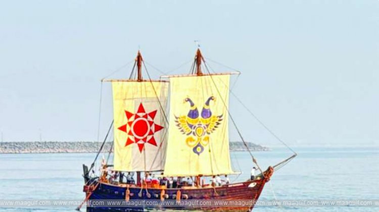 మస్కట్ కు INSV కౌండిన్య.. చారిత్రాత్మక ప్రయాణం..!!