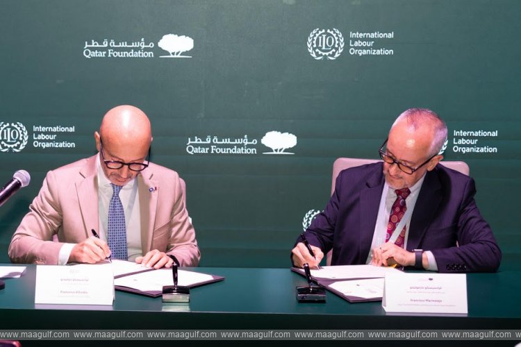 ఖతార్ వర్క్‌ఫోర్స్ కోసం ఖతార్, ILO ఒప్పందం..!!