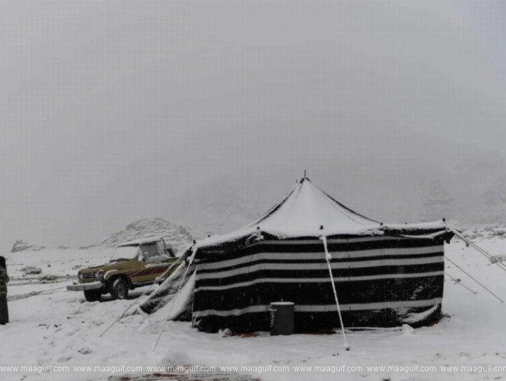 సౌదీ అరేబియాలో నమోదైన అత్యల్ప వింటర్ ఉష్ణోగ్రతలు..!!