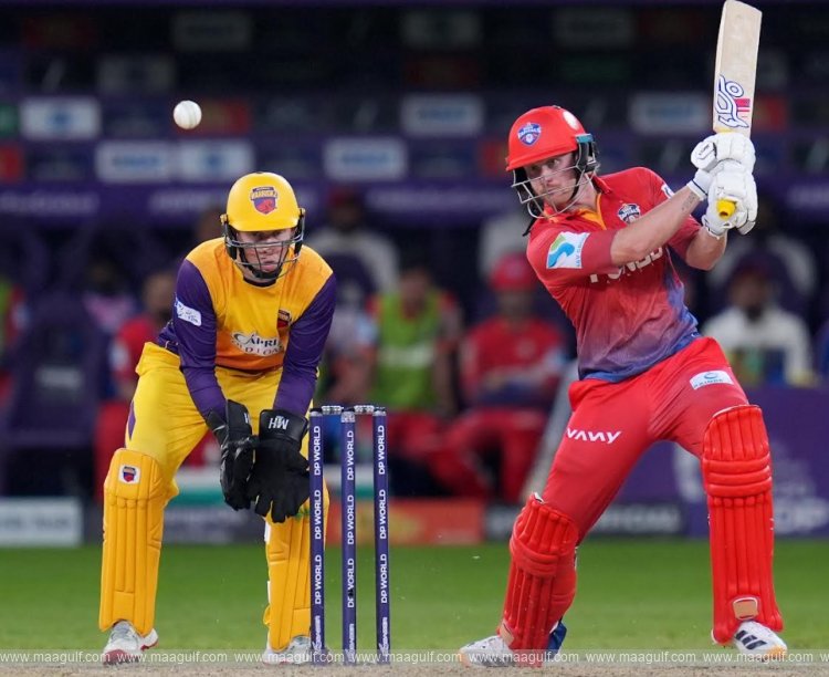 Shayan Jahangir and Jordan Cox ensure Dubai Capitals a playoff spot