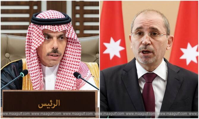 సౌదీ, జోర్డాన్ విదేశాంగ మంత్రులు భేటీ..!!