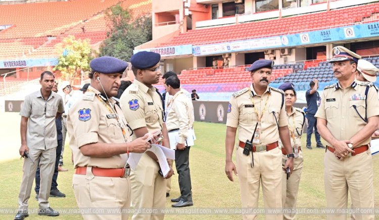 DGP B.Shivadhar Reddy congratulates Rachakonda police