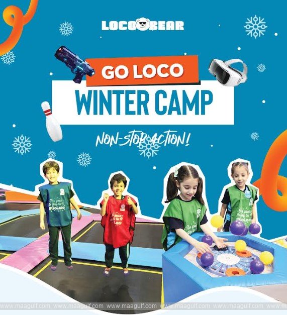 Loco Bear turns winter break into a wild indoor adventure with its ‘GO LOCO Winter Camp