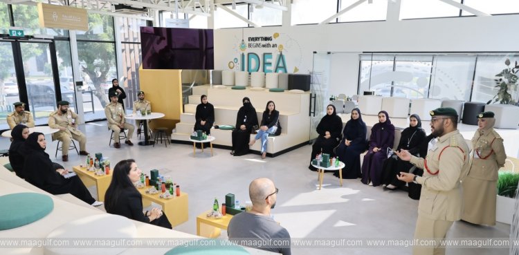 Students explore volunteering opportunities with Dubai Police’s ‘On-the-Go’ initiative