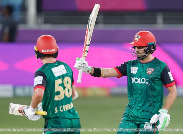 Desert Vipers cruise to easy eight-wicket victory over Gulf Giants