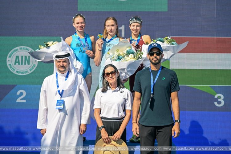 Dubai Stages Historic All Women’s Triathlon World Cup Finale as Riasova Claims Elite Gold