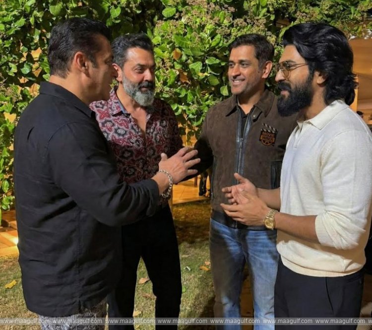 సల్మాన్ ఖాన్ 60వ పుట్టినరోజు వేడుకకు హాజరైన రామ్ చరణ్