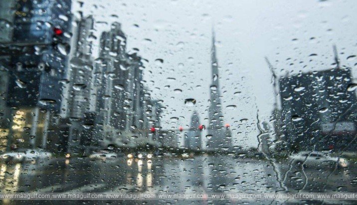 Unstable weather in UAE.. Heavy rains..!!
