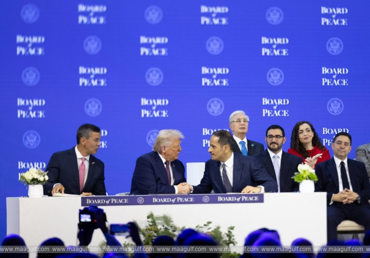 ట్రంప్ శాంతి మండలిలో చేరిన ఖతార్..!!