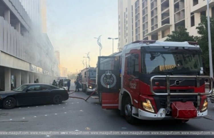 సల్మియా మార్కెట్‌లో అగ్నిప్రమాదం..తప్పిన పెనుప్రమాదం..!!