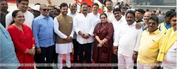 భోగాపురం ఎయిర్‌పోర్ట్‌లో విమానం ట్రయల్ రన్ సక్సెస్