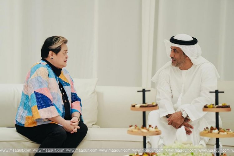 Al Hajeri receives Secretary of Foreign Affairs of Philippines