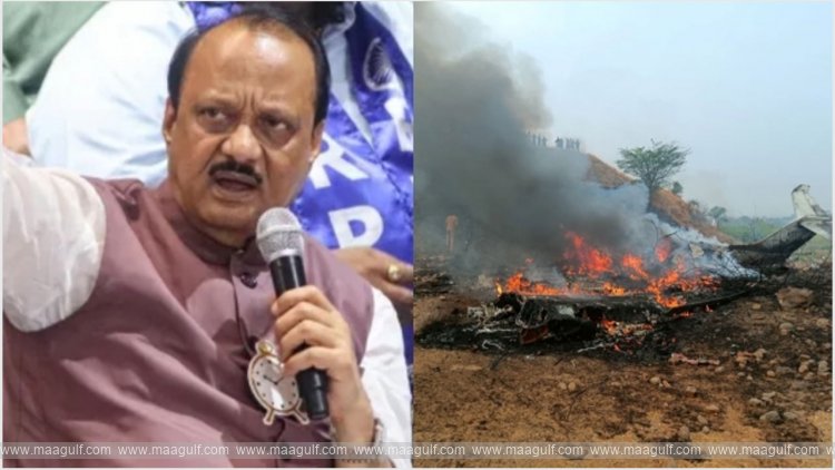 ప్రమాదానికి గురైన మహారాష్ట్ర డిప్యూటీ సీఎం అజిత్ పవార్ విమానం