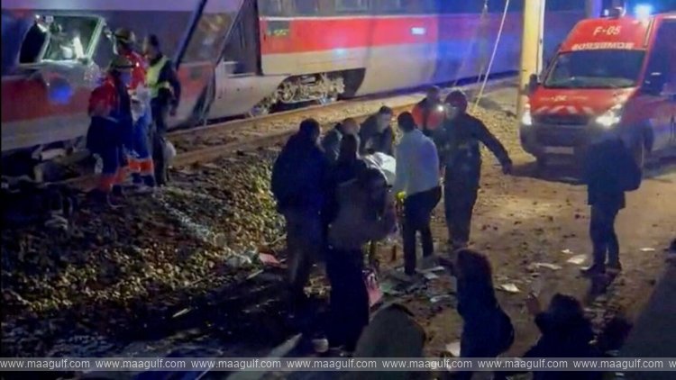 Fatal train accident in Spain.. 21 people killed
