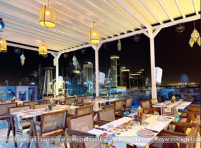A tranquil rooftop Iftar above Palm West Beach debuts at voco Dubai The Palm