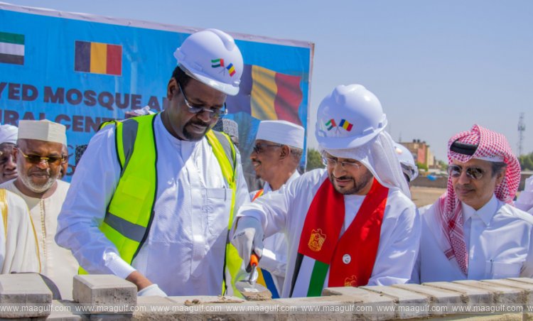 Foundation stone laid for Sheikh Zayed Mosque, Cultural Centre in N’Djamena, Chad