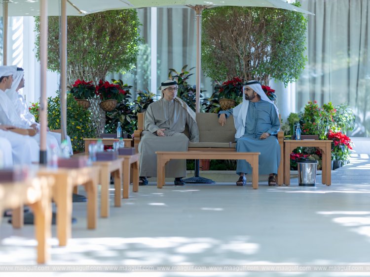 Sheikh Mohammed meets Mansour bin Zayed, discusses future of UAE’s comprehensive development journey