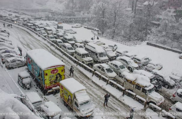 హిమాచల్‌లో భారీ మంచు! 1200కి పైగా రోడ్లు మూసివేత
