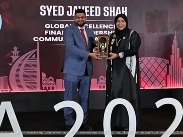Abu Dhabi-Based Finance Leader Honoured for Global Excellence and Community Impact