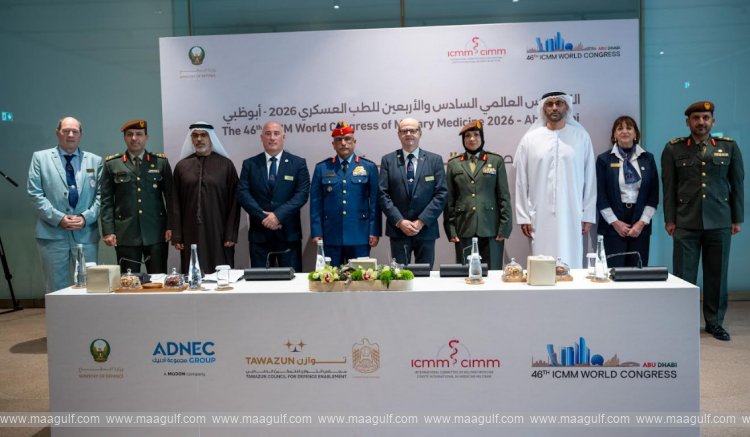 UAE Wins Bid to Host the 46th World Congress of Military Medicine 2026