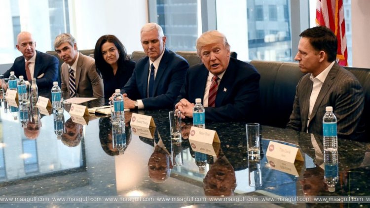 భారతీయ పారిశ్రామికవేత్తలతో ట్రంప్ సమావేశం