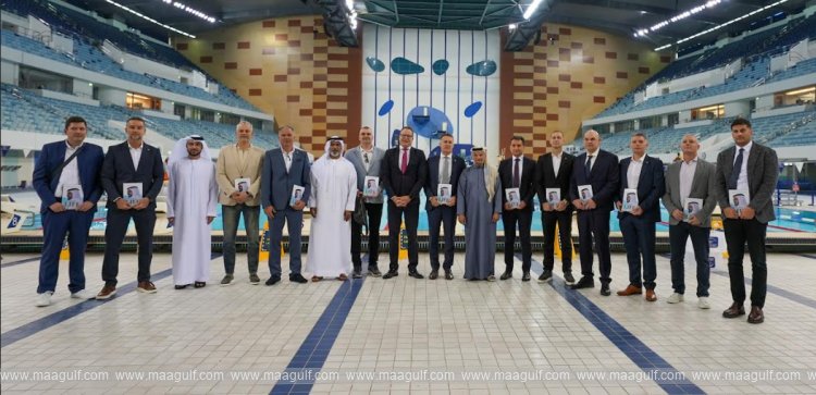 Jadran Water Polo Club visits Hamdan Sports Complex