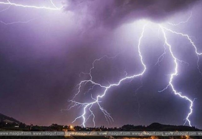 సౌదీ అరేబియాలో ఉరుములతో కూడిన రెయిన్స్..!!