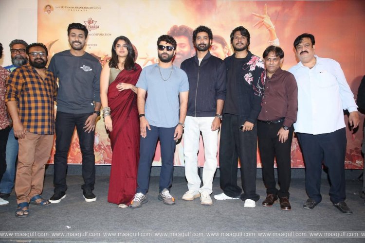 హీరోలు సందీప్ కిషన్, విశ్వక్ సేన్ చేతుల మీదుగా \'భగవంతుడు\' మూవీ టీజర్ రిలీజ్