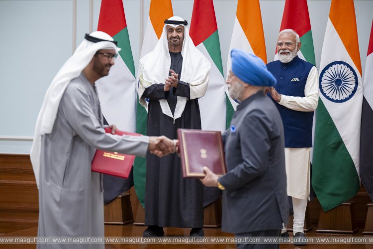 భారత్, యూఏఈ మధ్య కుదిరిన కీలక ఒప్పందాలు..!!