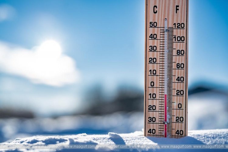 జెబెల్ షమ్స్‌లో జీరో కంటే తక్కువకు టెంపరేచర్స్..!!