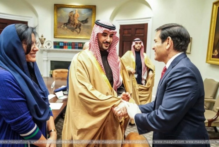 అమెరికా ఉన్నతాధికారులతో సౌదీ రక్షణ మంత్రి భేటీ..!!