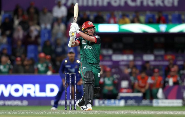 Unbeaten 120 by Andries Gous puts Desert Vipers in the final after 45-run win over MI Emirates in Qualifier 1